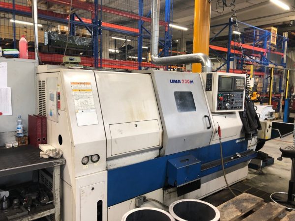 ak machines daewoo puma230 cnc lathe