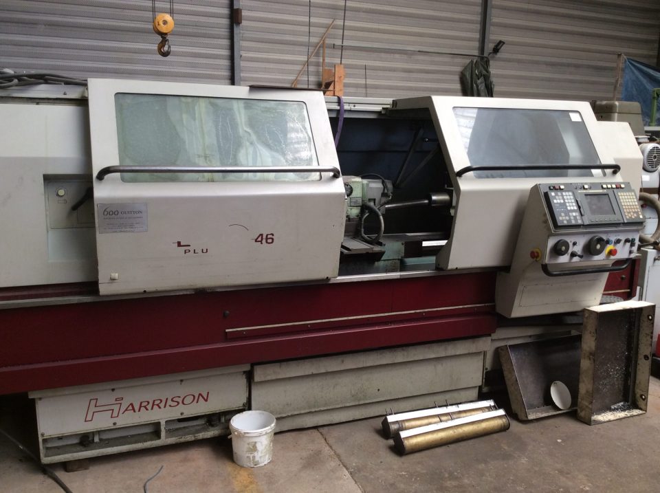 ak machines harrison alpha cnc lathe