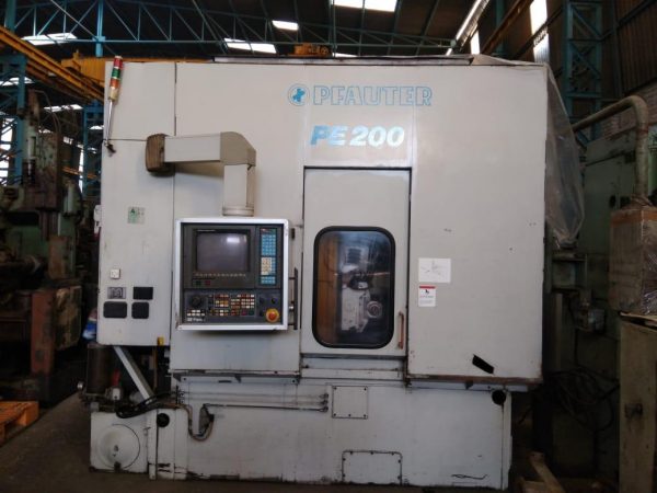 ak machines pfauter pe 200 cnc gear hobbing