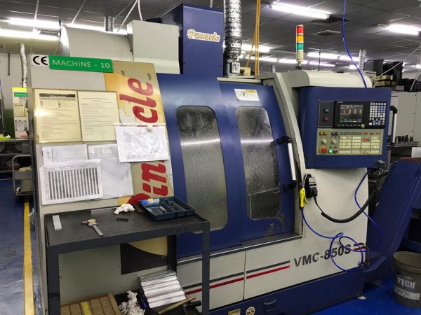 ak machines pinnacle lv85 vertical machining center