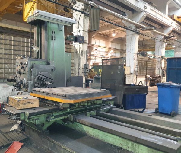 ak machines tos w100a boring machine