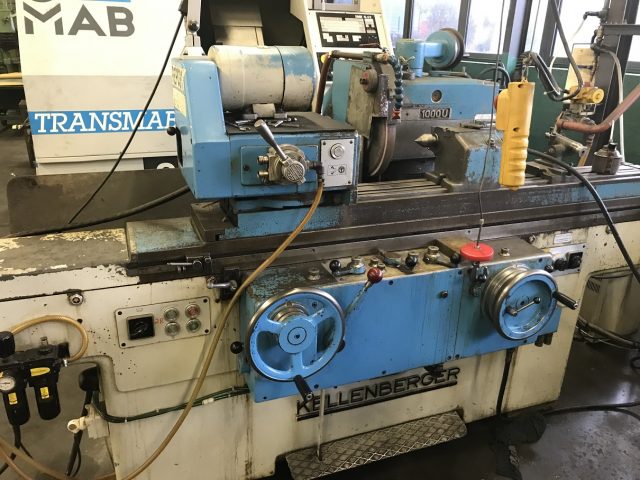 ak machines kellenberger 1000u cylindrical grinder