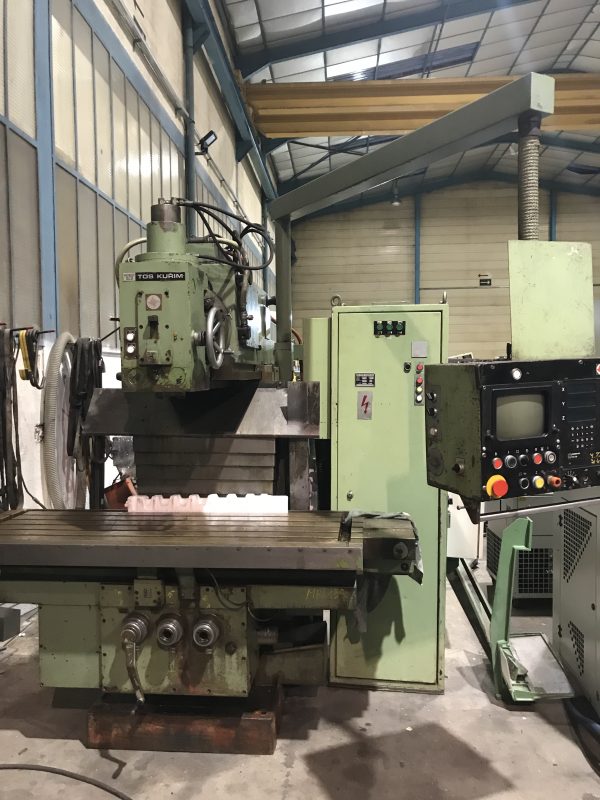 ak machines tos fgs 50 universal milling machine