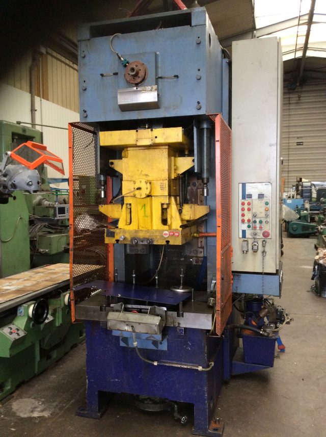 ak machines bret 125ton c frame press