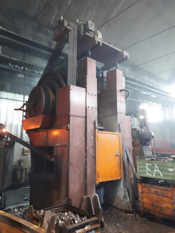 ak machines manzoni 750 ton hot forging press