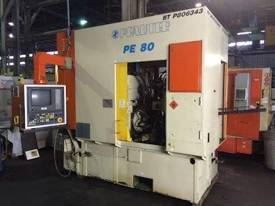 ak machines pfauter pe80 cnc gear hobber