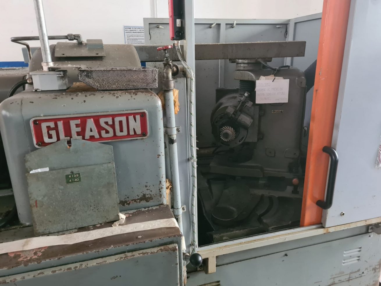 ak machines gleason 116 bevel gear generator