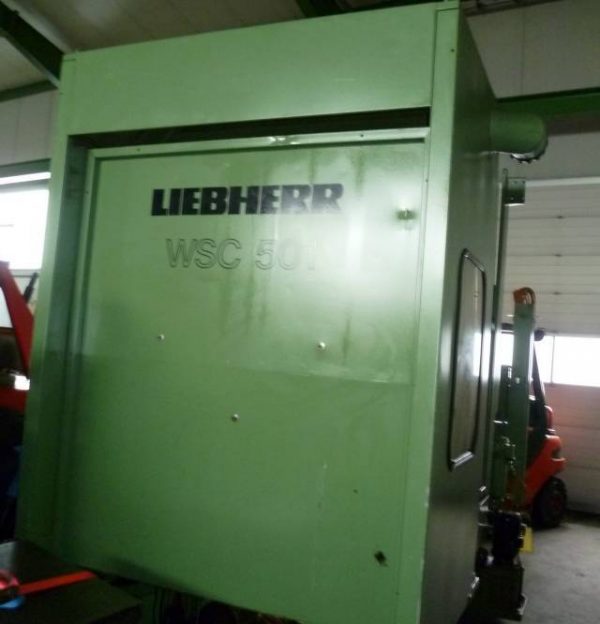 ak machines liebherr wsc 501 cnc gear shaper