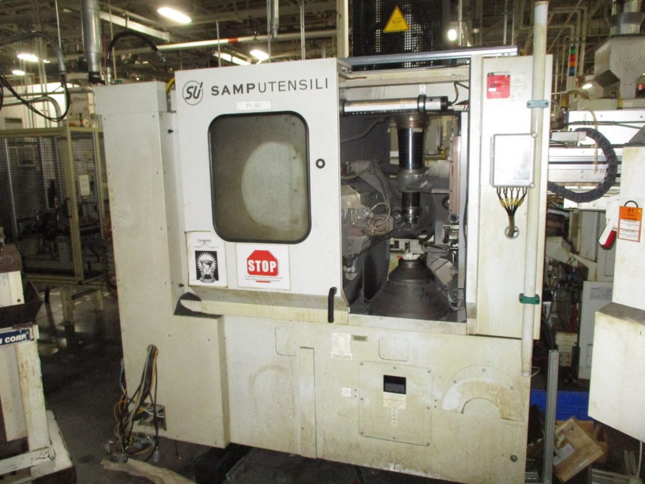 ak machines samutensilli s100 cnc gear hobbing