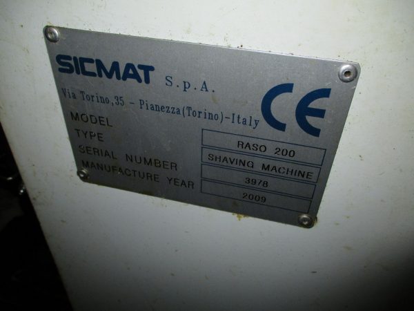 ak machines sicmat raso 200 cnc gear shaving