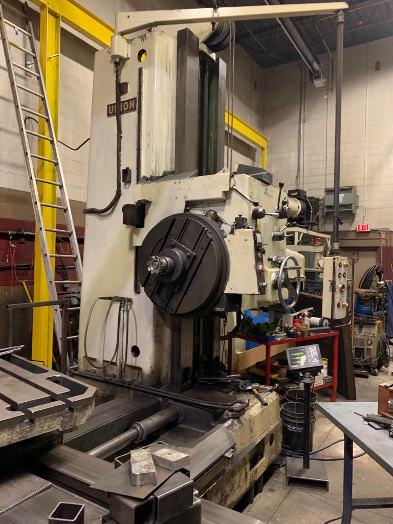 ak machines wmw union bft 100 iv horizontal boring