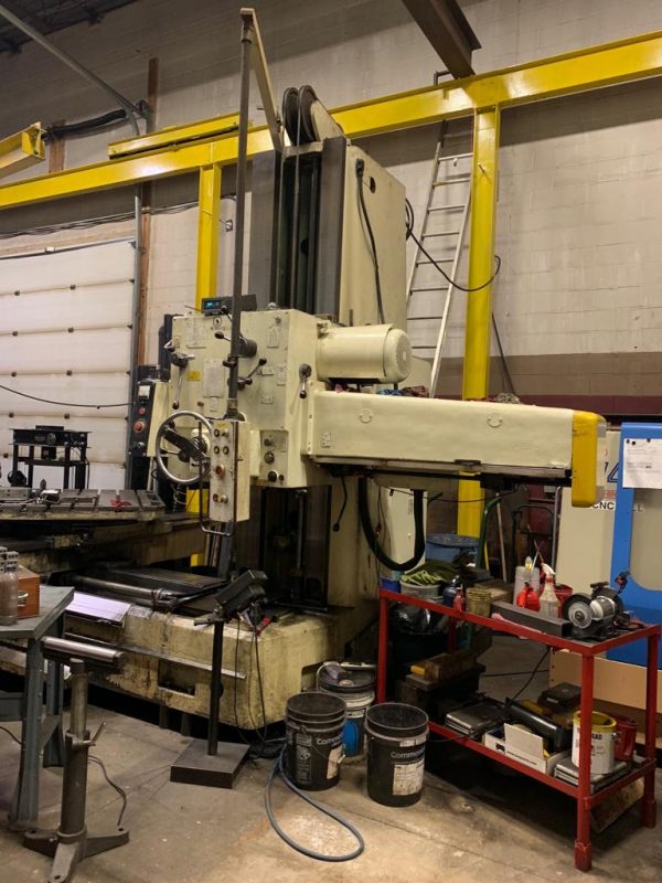 ak machines wmw union bft 100 iv horizontal boring