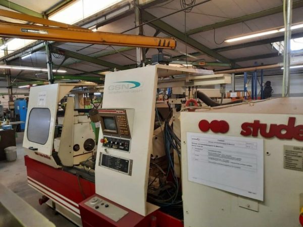 Ak machines studer s50 cnc cylindrical grinder