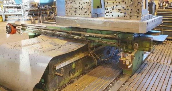 ak machines wotan b130s horizontal boring machine