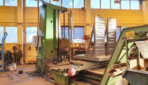 ak machines wotan b130s horizontal boring machine