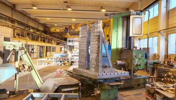 ak machines wotan b130s horizontal boring machine