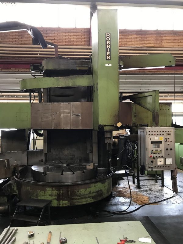 ak machines dorries cte160 vertical turret lathe