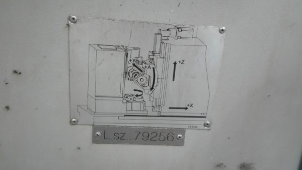 ak machines tos of32a 6 axis cnc gear hobbing machine