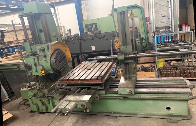 ak machines wmw union bft 80 horizontal boring machine