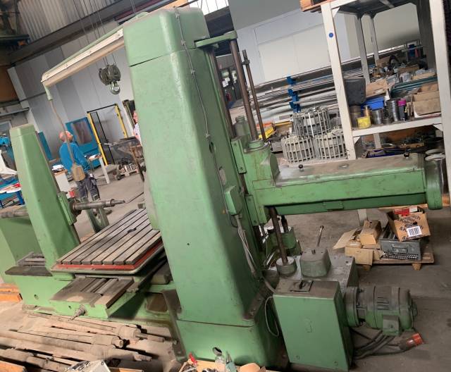 ak machines wmw union bft 80 horizontal boring machine