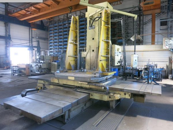 ak machines union bft 130 6 table type boring machine