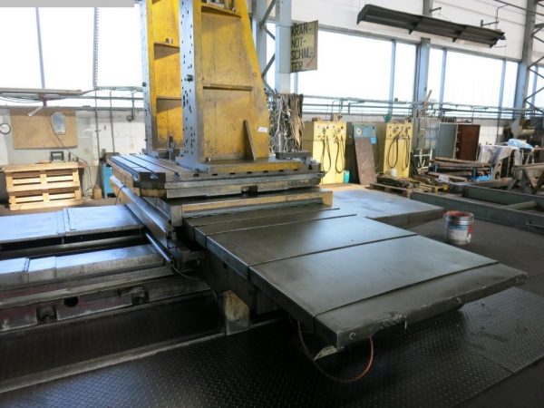 ak machines union bft 130 6 table type boring machine