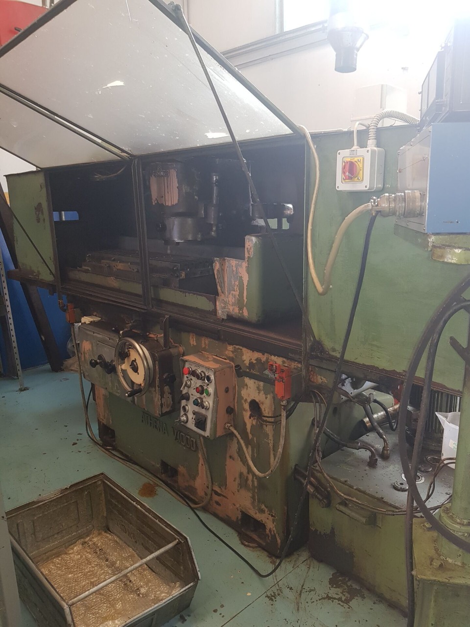 ak machines athena v1000 surface grinding