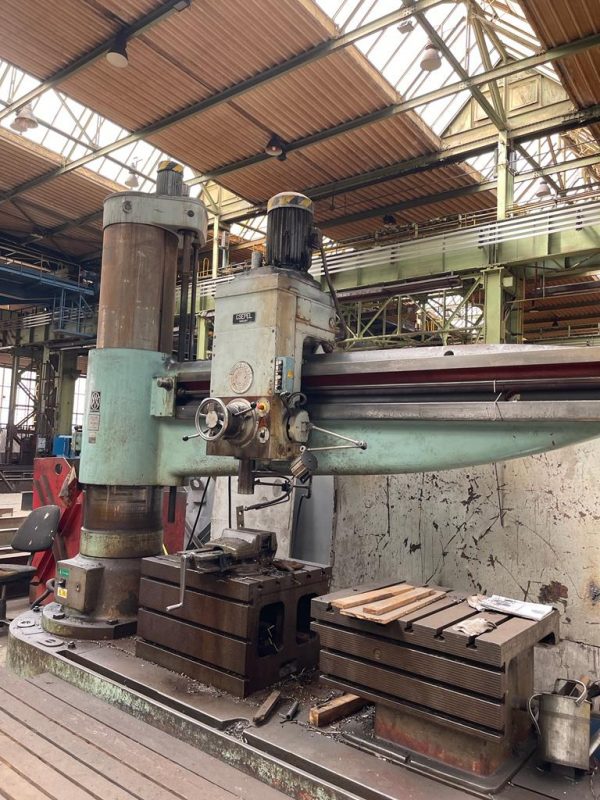 ak machines csepel rfh 100 3000 radial drilling machine