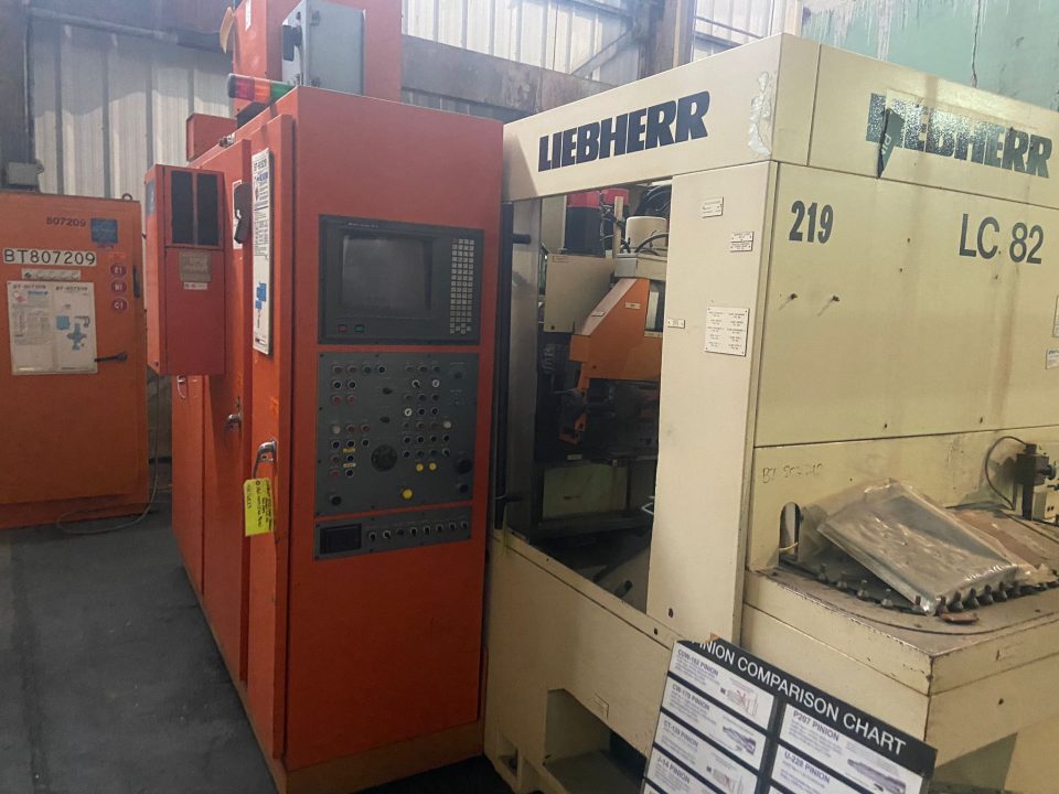 ak machines liebherr lc82 cnc gear hobbing