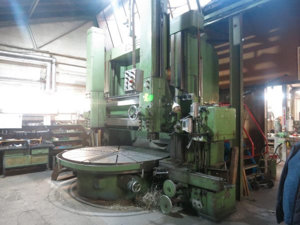 ak machines schiess kz 250 vertical turret lathe