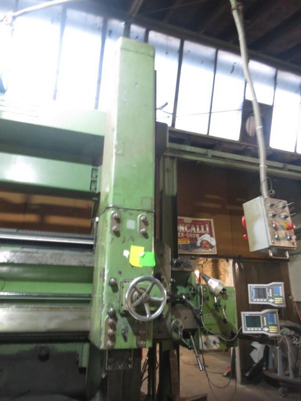 ak machines schiess kz 250 vertical turret lathe