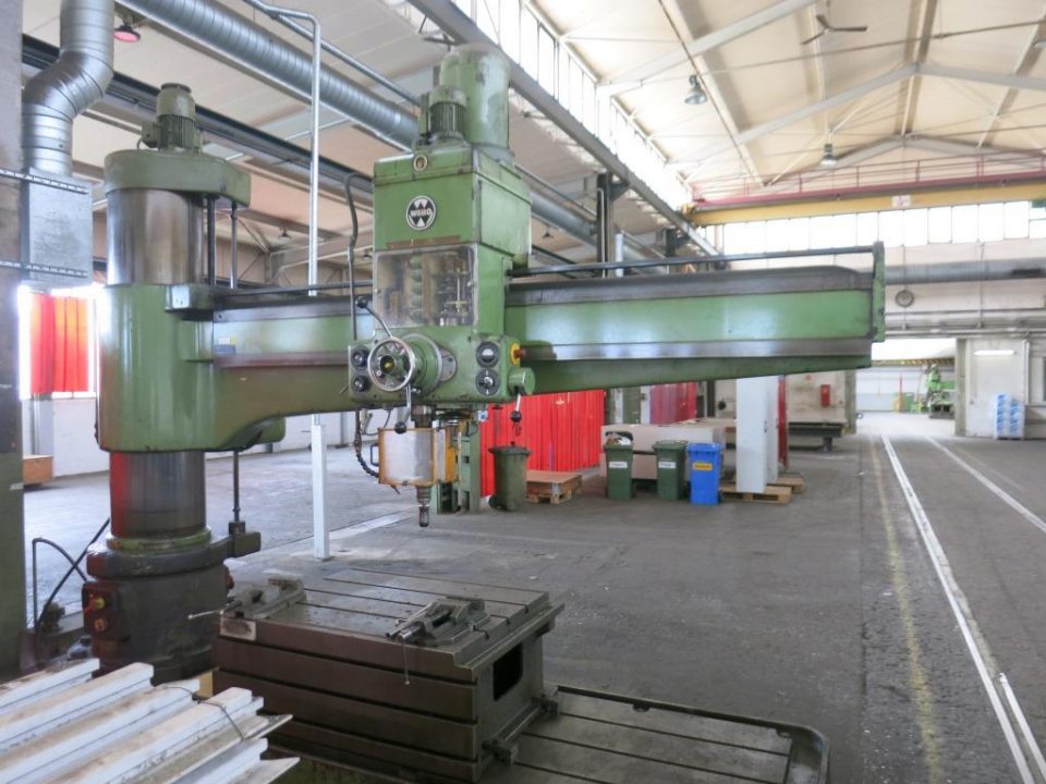 ak machines webo br 55h 3000 radial drill