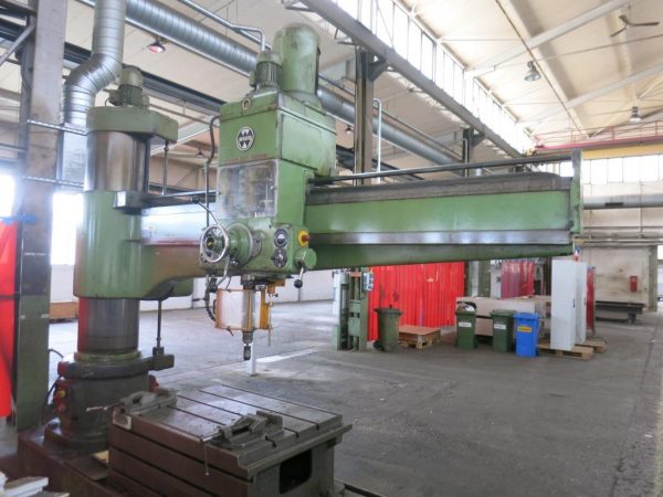 ak machines webo br 55h 3000 radial drill