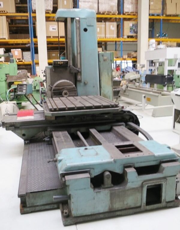 ak machines tos w 100 a horizontal boring machine