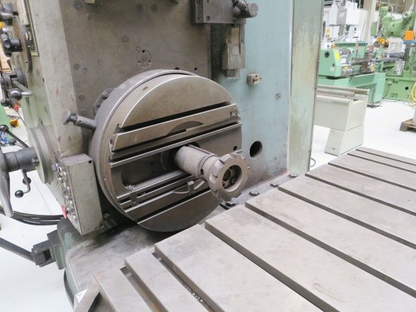 ak machines tos w 100 a horizontal boring machine