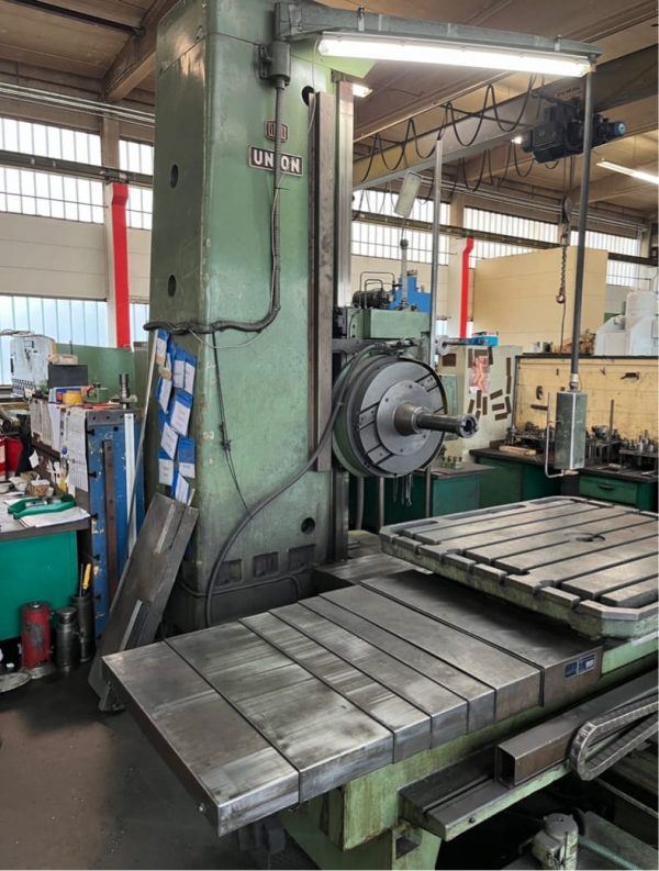 ak machines wmw union bft 100 iv horizontal boring