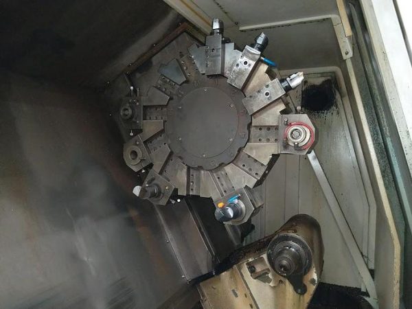 ak machines doosan puma 500 cnc horizontal lathe