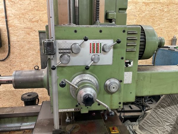 ak machines wotan b75t horizontal boring mill