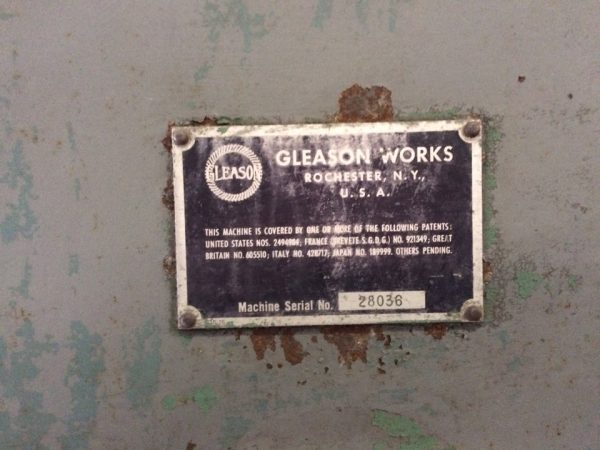 ak machines gleason model 529 gear quenching press