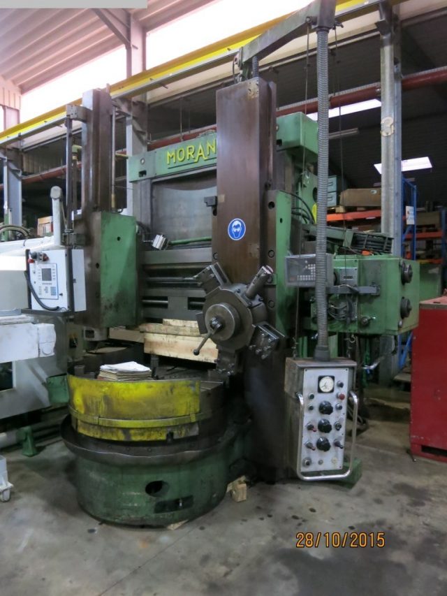 ak machines morando kl 12 vertical turret lathe