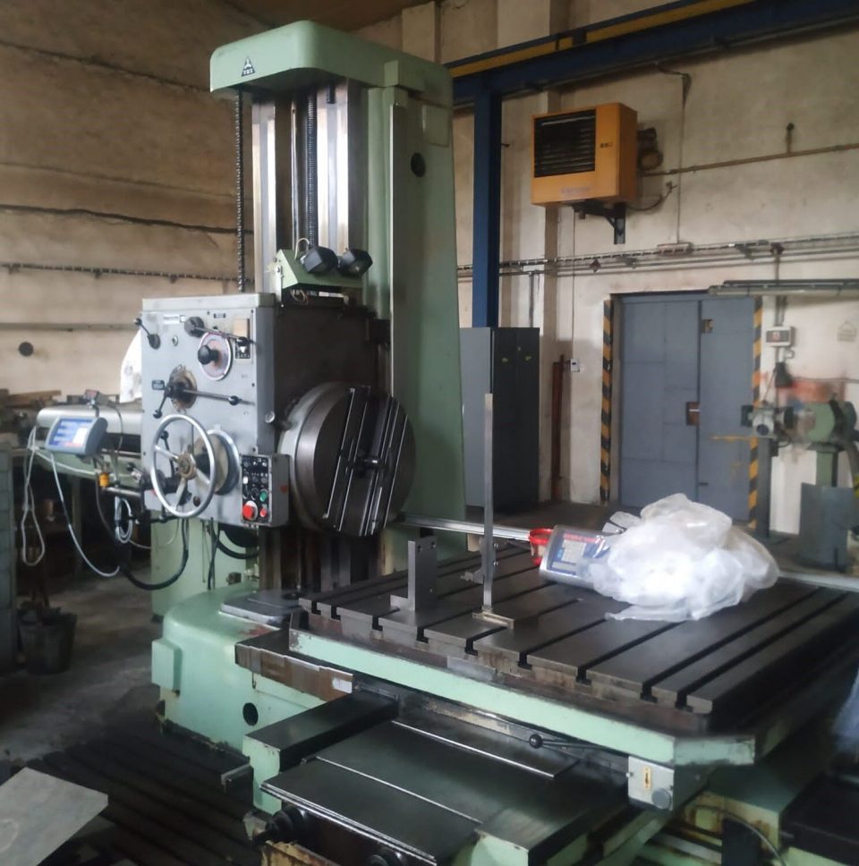 ak machines tos w100a horizontal boring