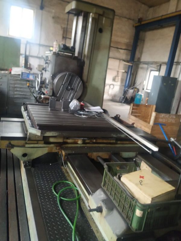 ak machines tos w100a horizontal boring