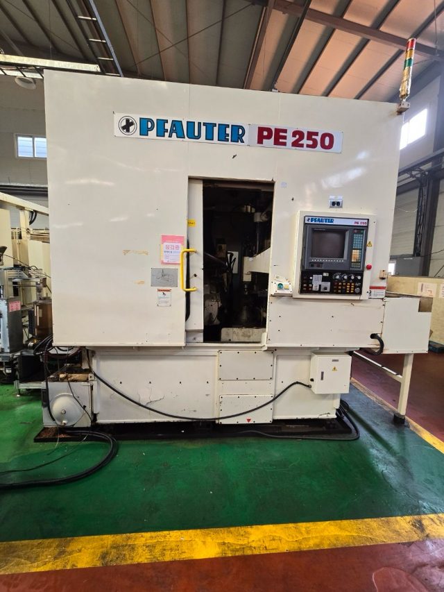 ak machines pfauter pe 250 cnc gear hobbing