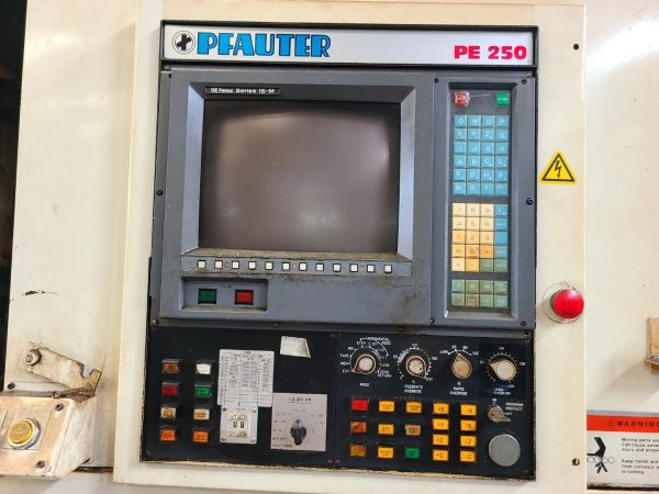 ak machines pfauter pe 250 cnc gear hobbing