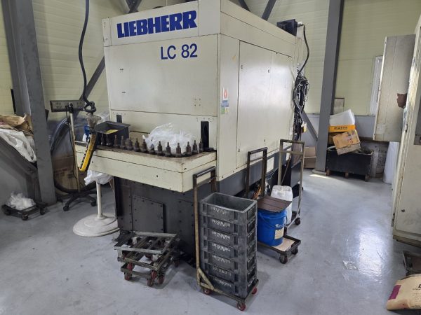 ak machines liebherr lc82 cnc gear hobbing