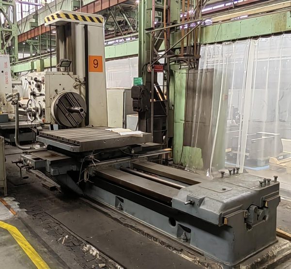 ak machines tos h100a horizontal boring