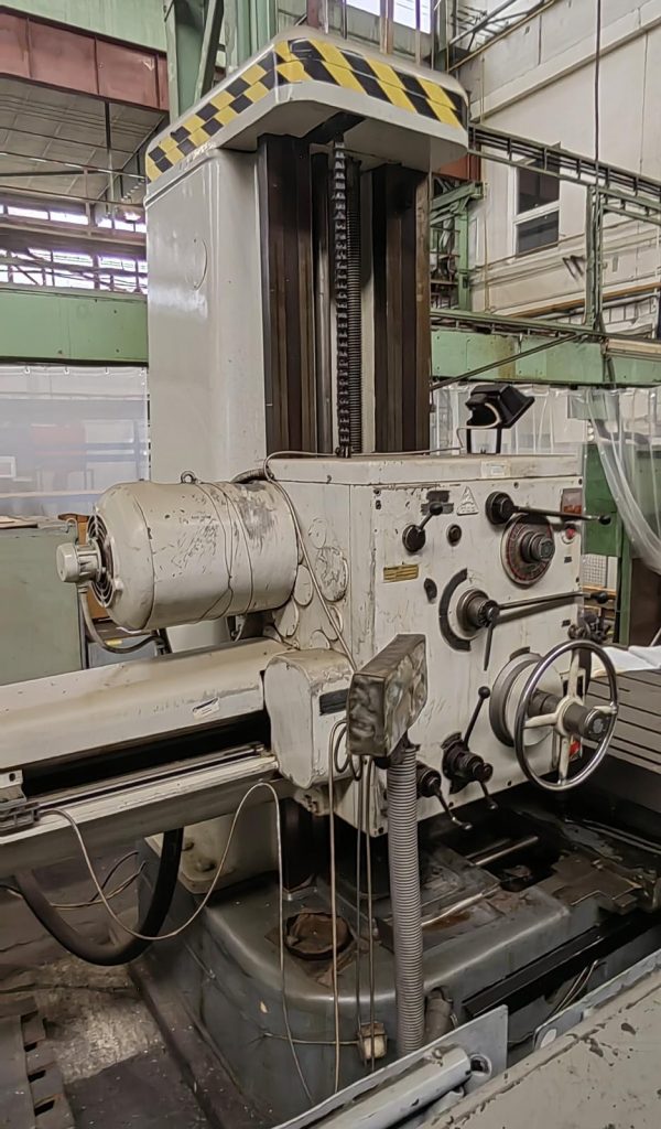 ak machines tos h100a horizontal boring