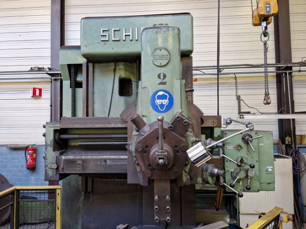 ak machines schiess ek 105 vertical turret lathe