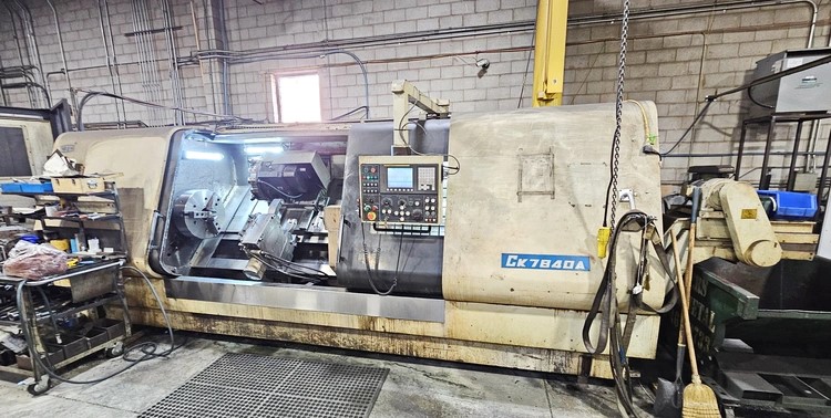 ak machines shinri ck7840a 2500 turning center cnc lathe