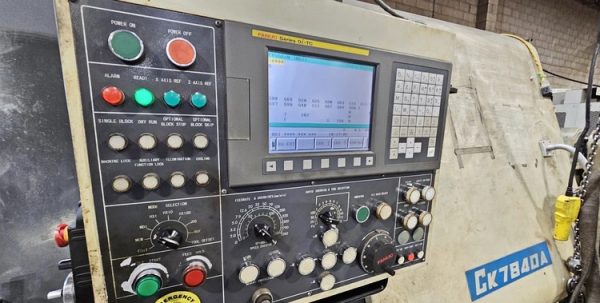 ak machines shinri ck7840a 2500 turning center cnc lathe